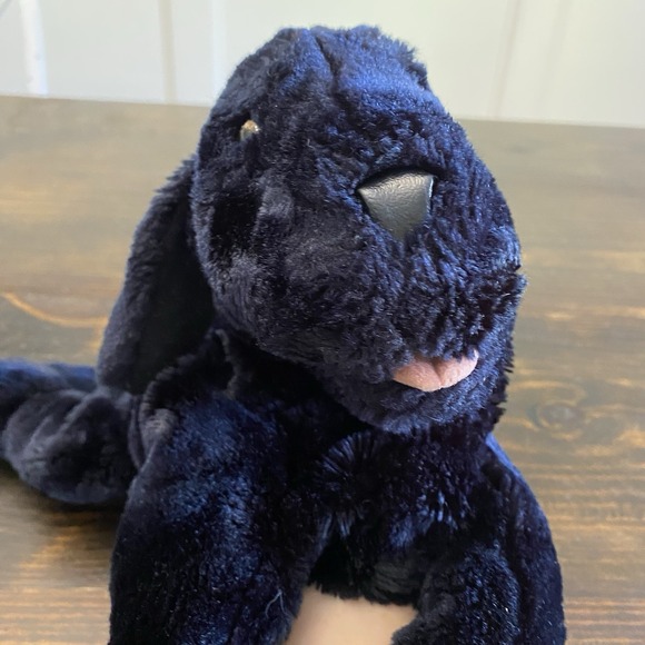 Folkmanis Puppet Black Labrador‎ 15" very soft - Picture 4 of 10